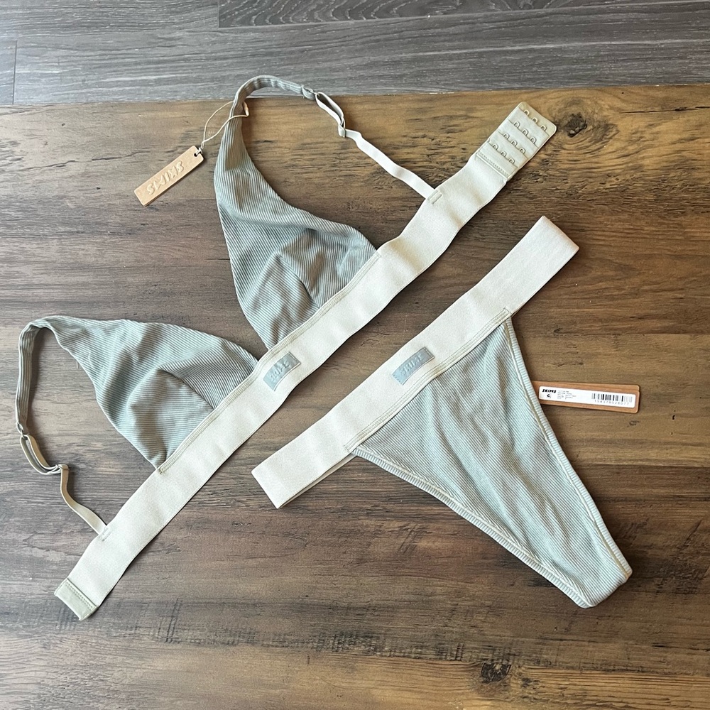 SKIMS cotton rib Loungewear Set